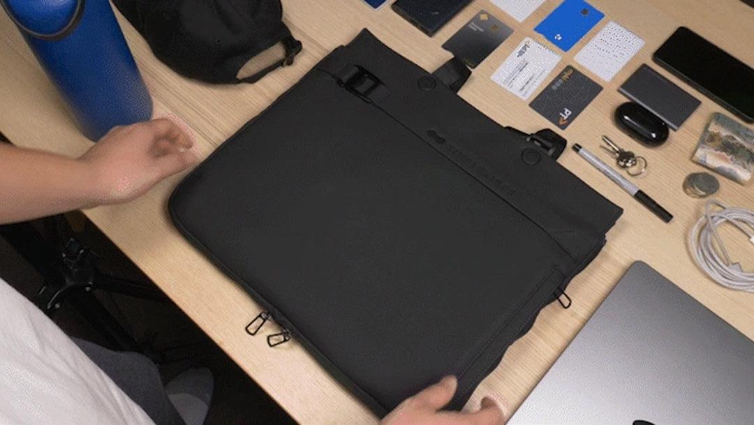 Expanding | Tote Bag | Laptop Sleeve | for your Daily Hustle