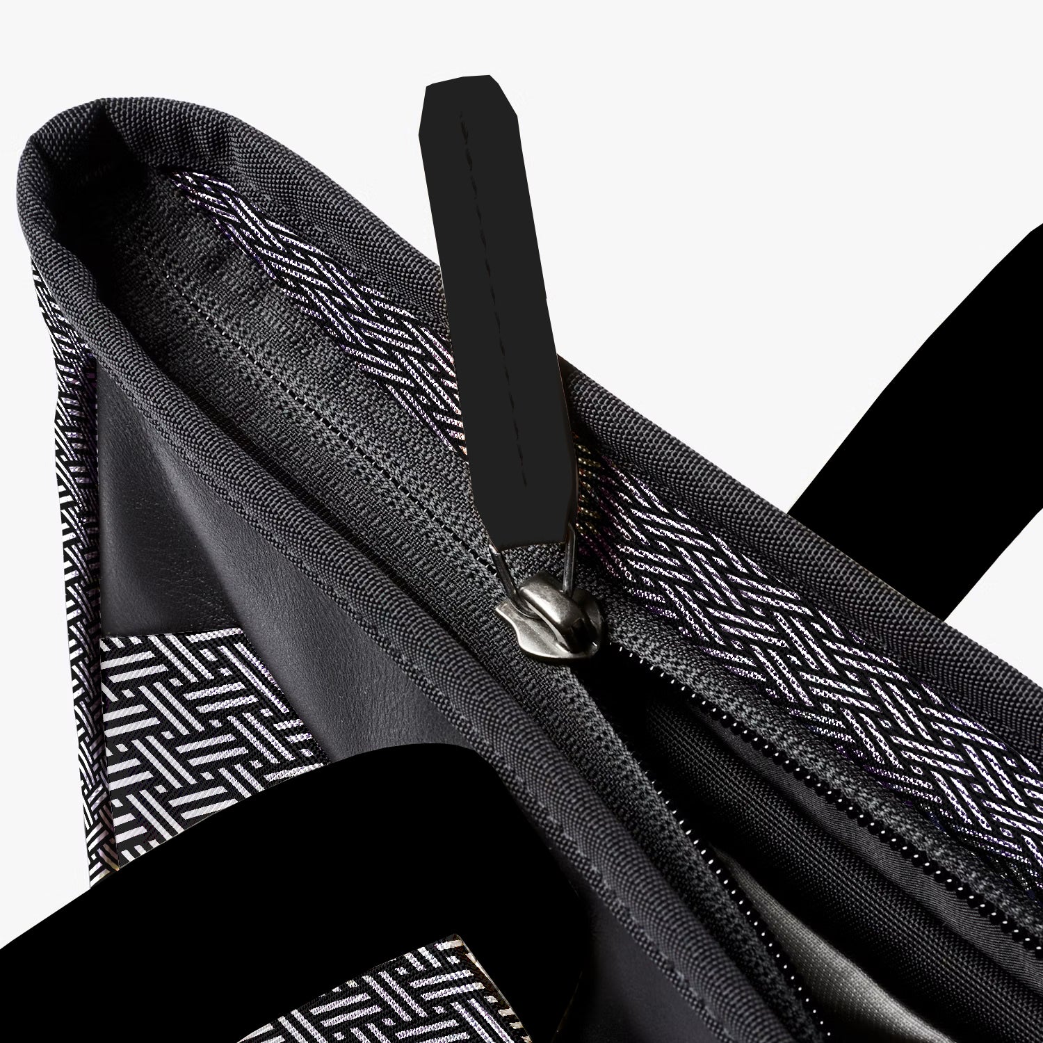 Striking Monochrome Laptop Tote - Cross
