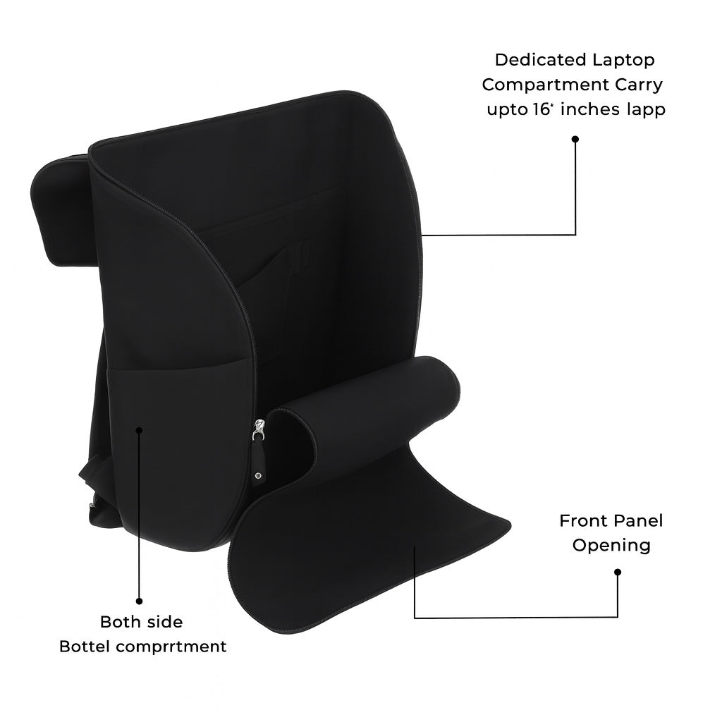 Wings Backpack - Black