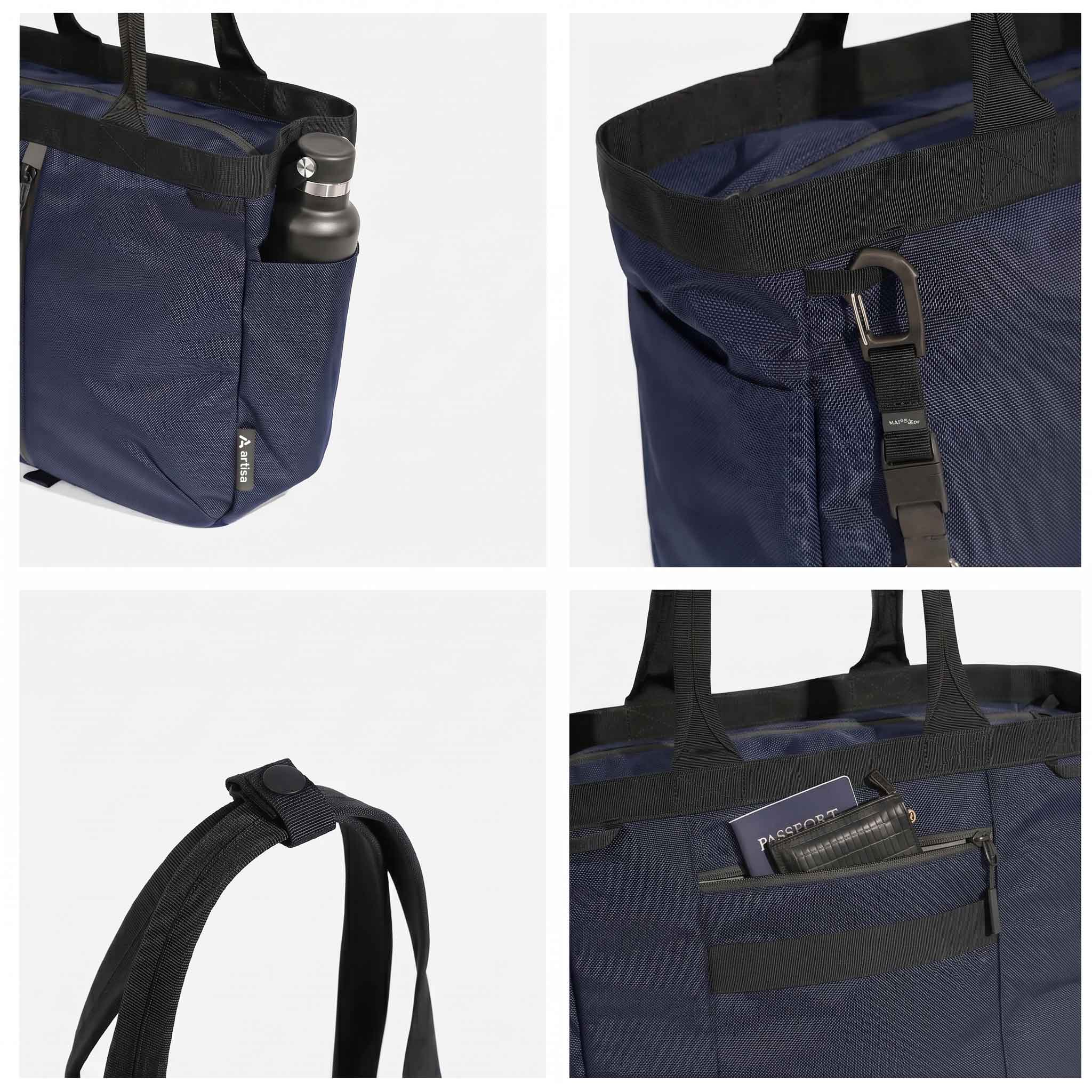 City Tote Bag - Blue
