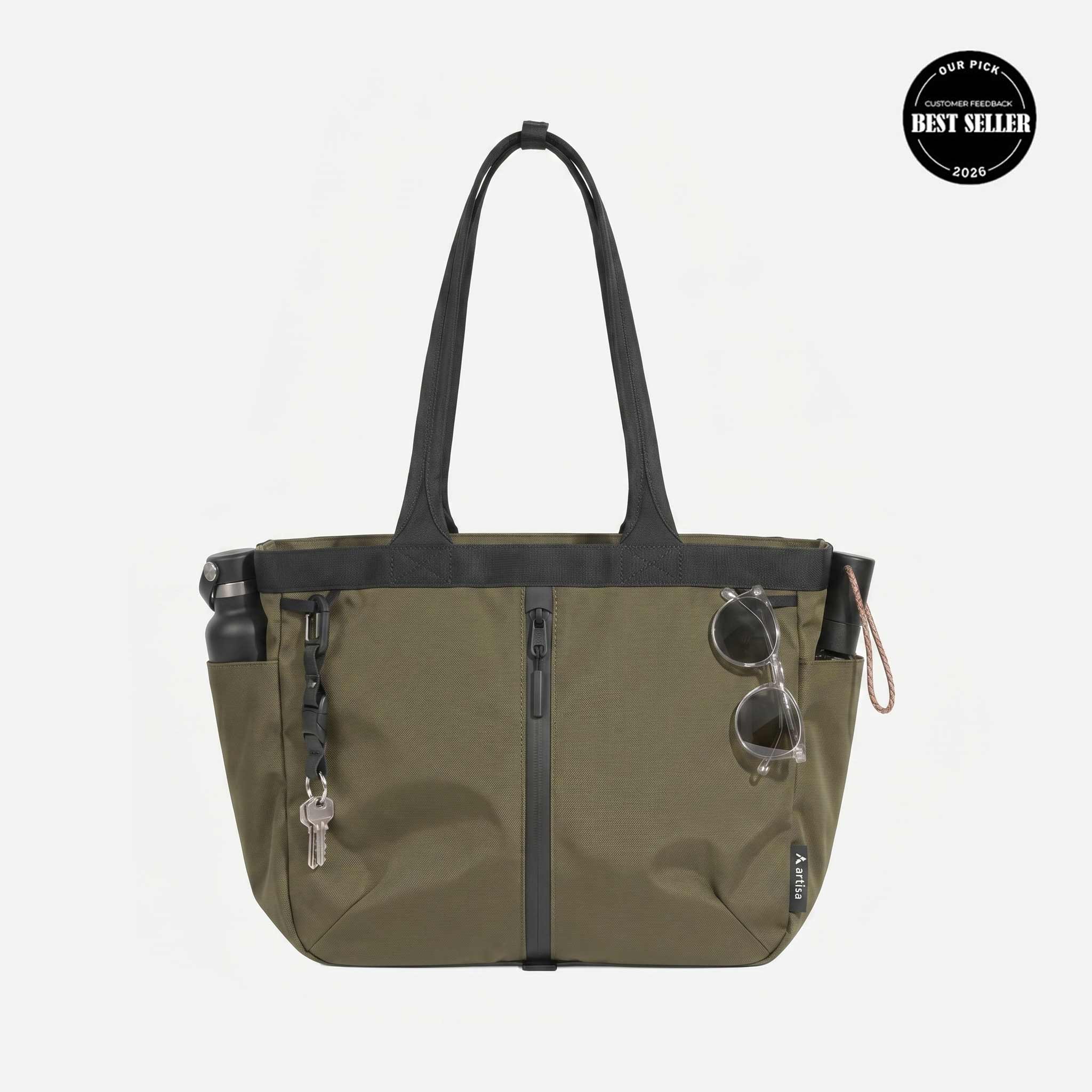 City Tote Bag - Olive