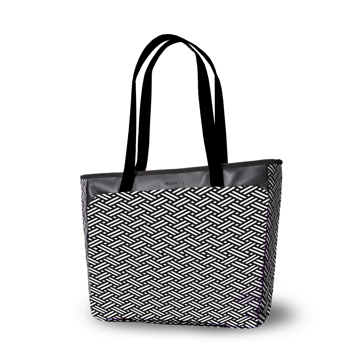Striking Monochrome Laptop Tote - Cross