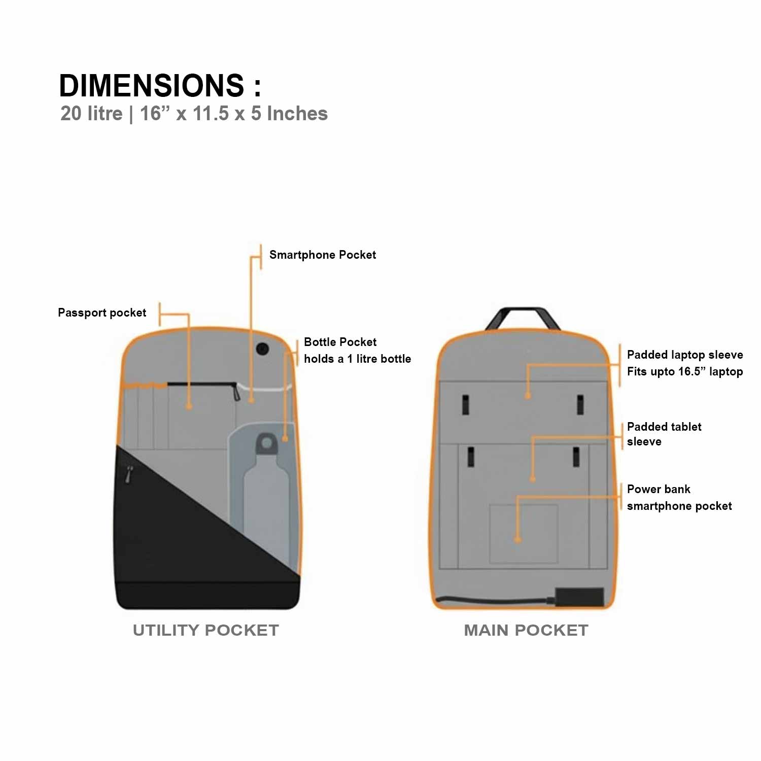 Powerhub Backpack - Magenta