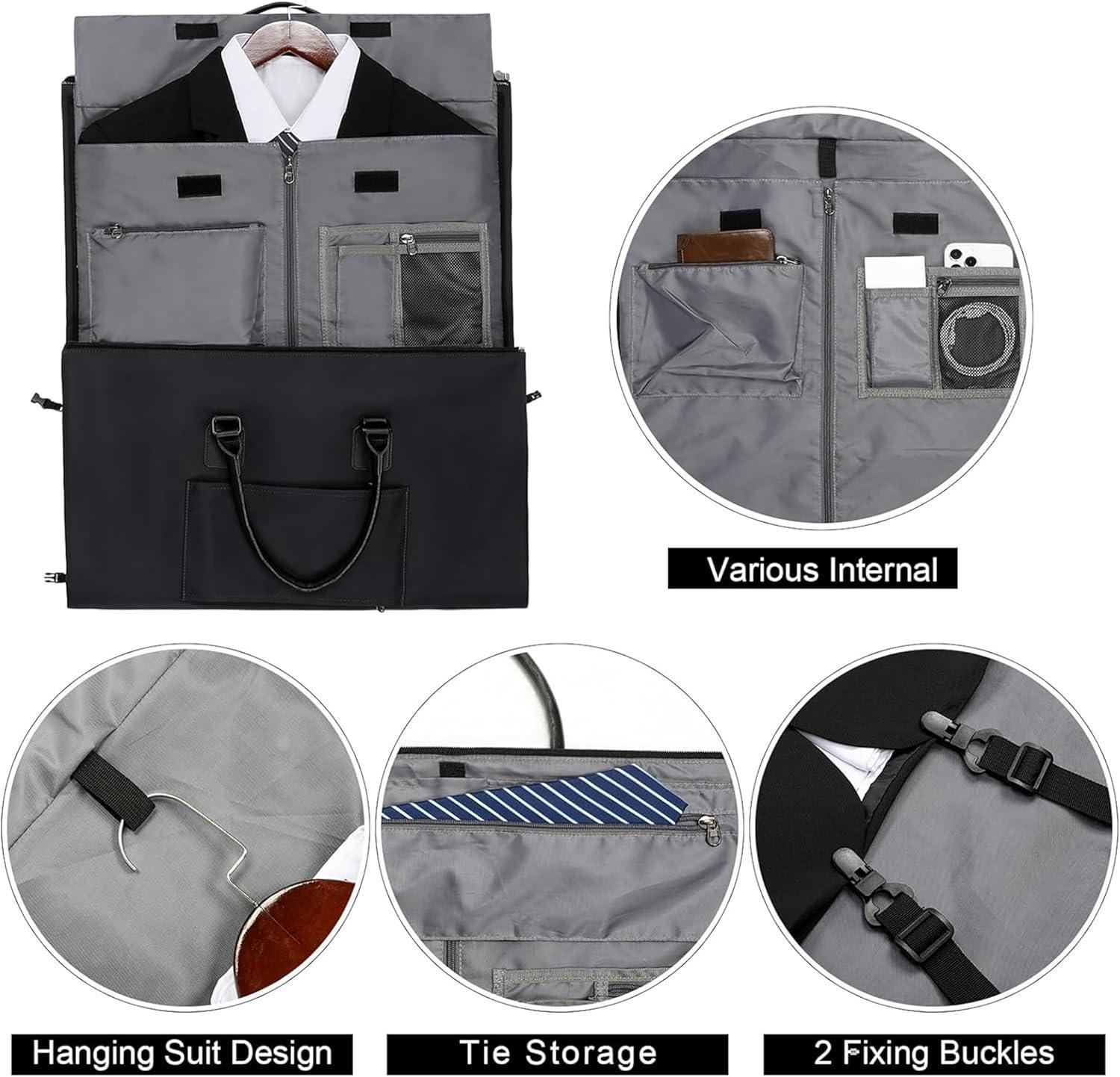 Convertible Duffle Bag 2-in-1 with Shoe Compartment
