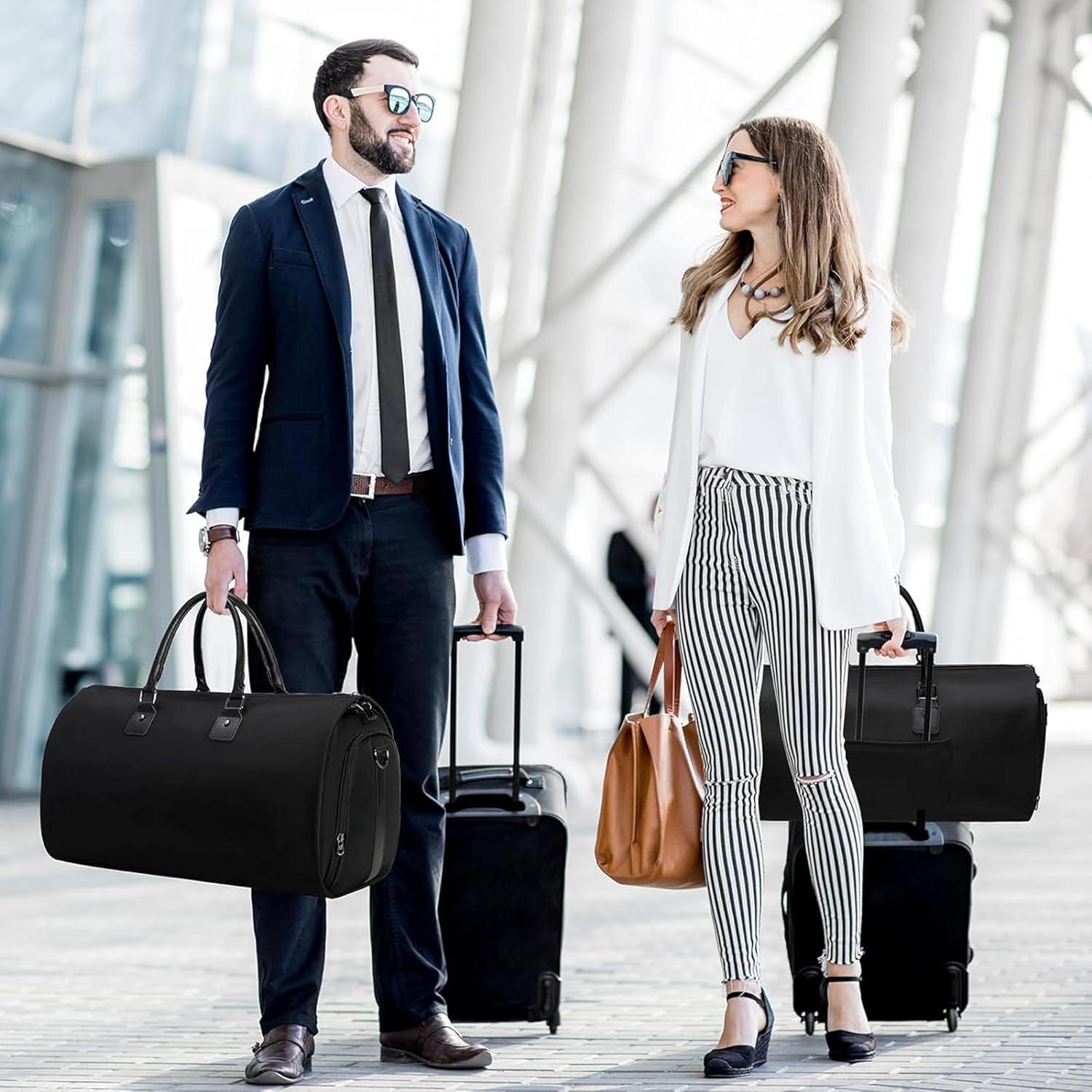 Convertible Duffle Bag 2-in-1 with Shoe Compartment